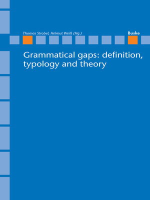 cover image of Grammatical gaps